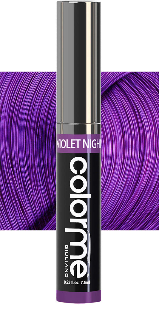 Colorme Root Touch Up Temporary Hair Mascara to color and Blend Semi Permanent Dye regrowth. Washes Out (VIOLET NIGHT) Beauty & Personal Care Color Me