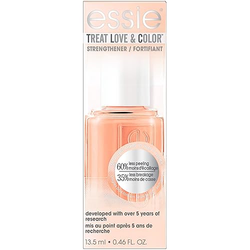 essie Treat Love & Color Nail Polish For Normal to Dry/Brittle Nails, Glowing Strong, 0.46 fl. oz. Beauty & Personal Care essie