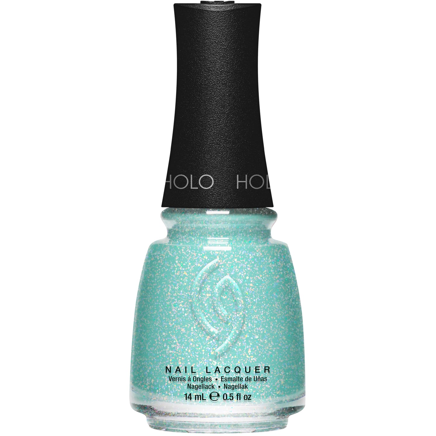 China Glaze CG Nail Lacquer Lofi-Aura - Holographic Turquoise Nail Polish, Quick Dry, High Shine Shimmer for Salon Quality DIY Manicure, 0.5 fl oz Beauty & Personal Care China Glaze