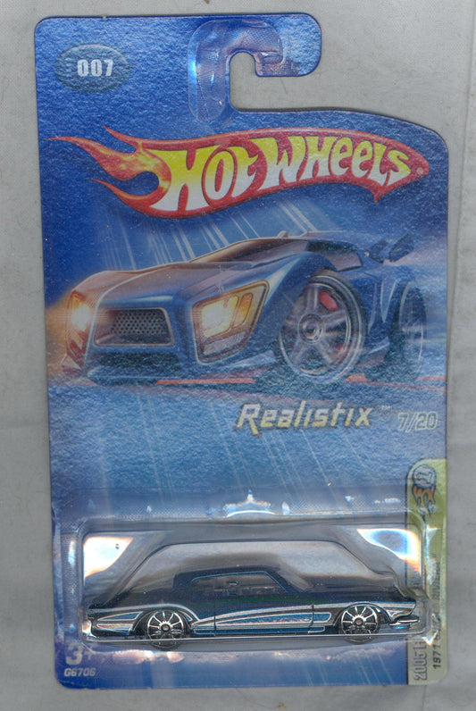 Hot Wheels 2005 First Editions Realistix Series (#7 of 20) 1971 Buick Rivera Collector Car #007