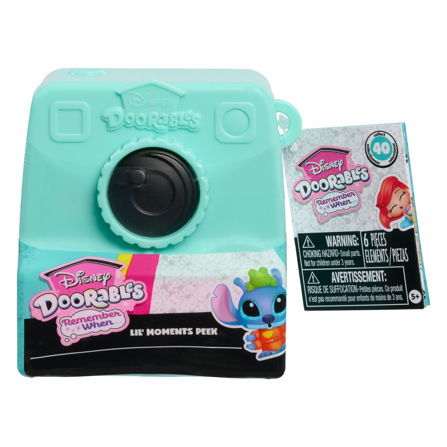 Just Play Disney Doorables Remember When Lil’ Moments Collection Peek, Collectible mini Toy Figurines, Kids Toys for Ages 5 Up