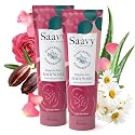 Saavy Naturals Moisturizing Body Wash for Sensitive Skin- Plant-Based & Pure with Coconut Oil, Shea Butter & Aloe Vera - Paraben-Free, Cruelty-Free
