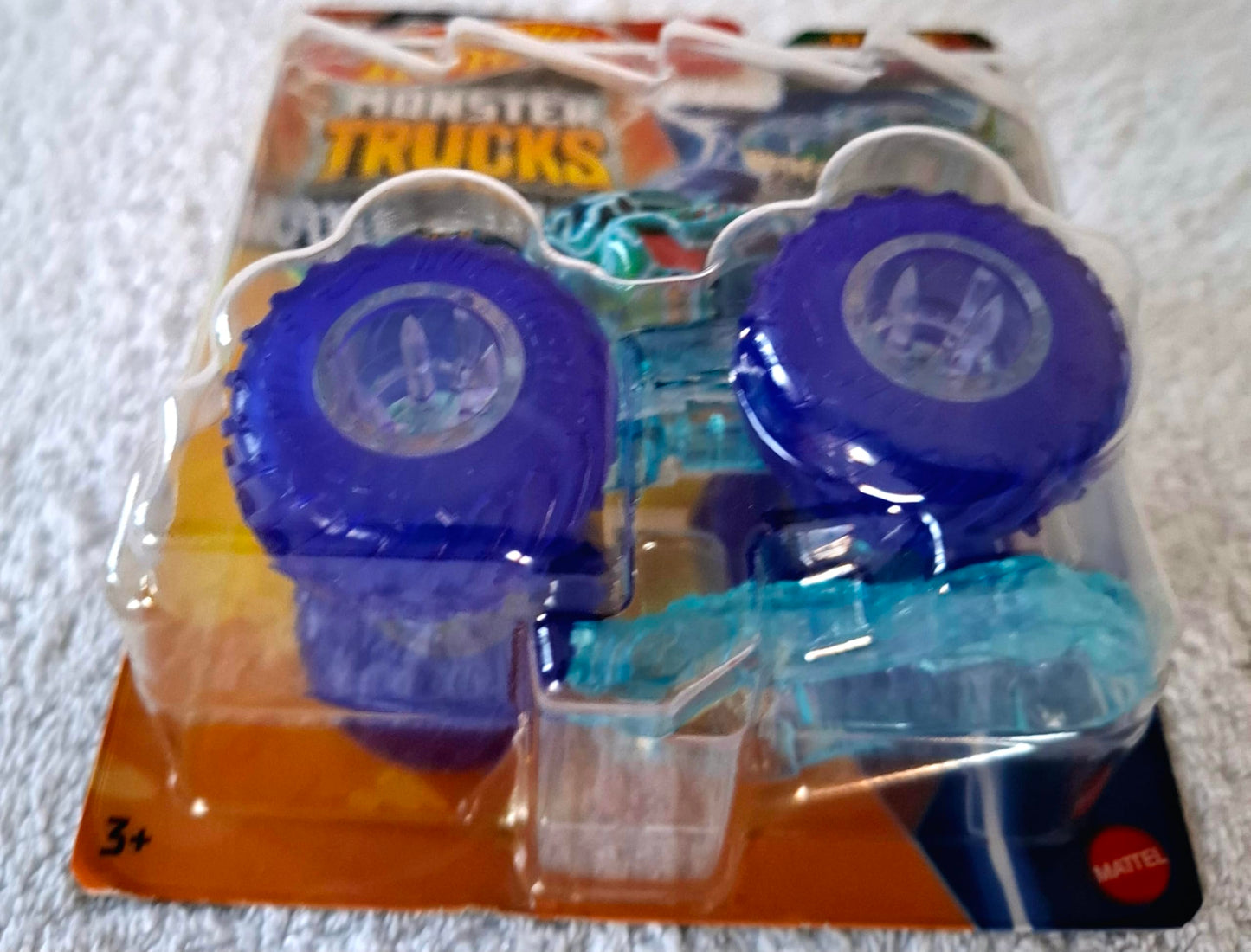 Hot Wheels Monster Trucks Mega-Wrex 2024, Power Smashers, Includes Crushed Car