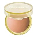 Kosas The Sun Show Glowy Warmth Baked Bronzer - Talc-Free Powder Bronzer for Face, Buildable Color, Natural Glow, Lightweight Finish, Beachy