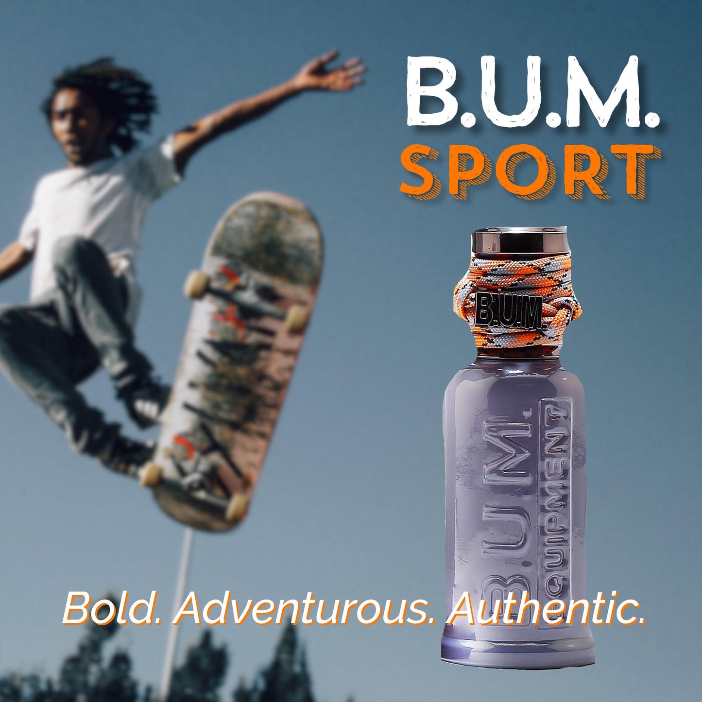 BUM EQUIPMENT Eau de Toilette Spray For Men, Sport, 3.4 Fluid Ounce