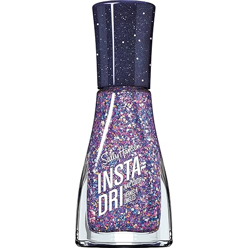 Sally Hansen Insta-Dri®, Grape Shifter, Quick Dry, Long Lasting, Streak-Free Shine, Purple Nail Polish