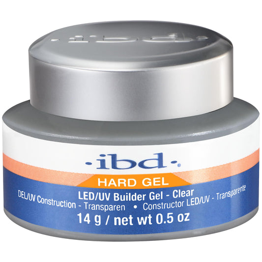 IBD LED/UV Gels Builder Gel Clear, 0.5 oz