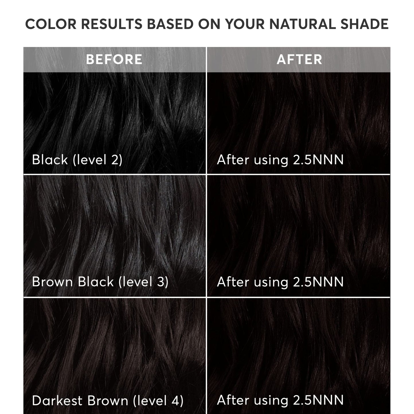 Madison Reed Radiant Hair Color Kit - 100% Gray Coverage for Resistant Grays, 2.5NNN Soft Black (Parma Black) | PPD-Free & Ammonia-Free, 1 Pack