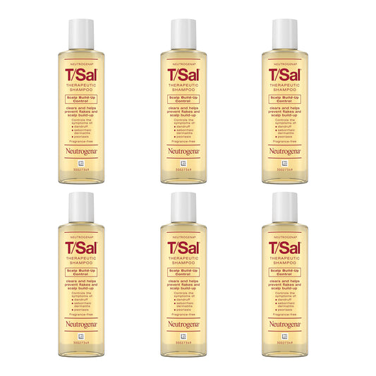 Neutrogena T/Sal Therapeutic Scalp Shampoo for Scalp Build-Up Control with 3% Salicylic Acid, Scalp Treatment for Dandruff, Scalp Psoriasis