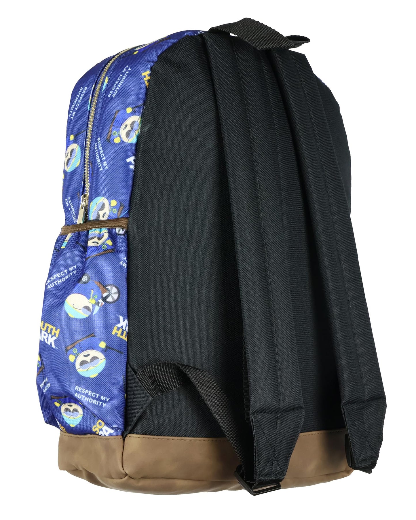 South Park Backpack Cop Cartman Respect My Authority School Bookbag For Daily Use