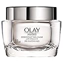 Face Mask Gel by Olay Masks, Overnight Facial Moisturizer with Vitamin E and Hyaluronic Acid for Hydrating Skin, 1.7 Fl Ounce