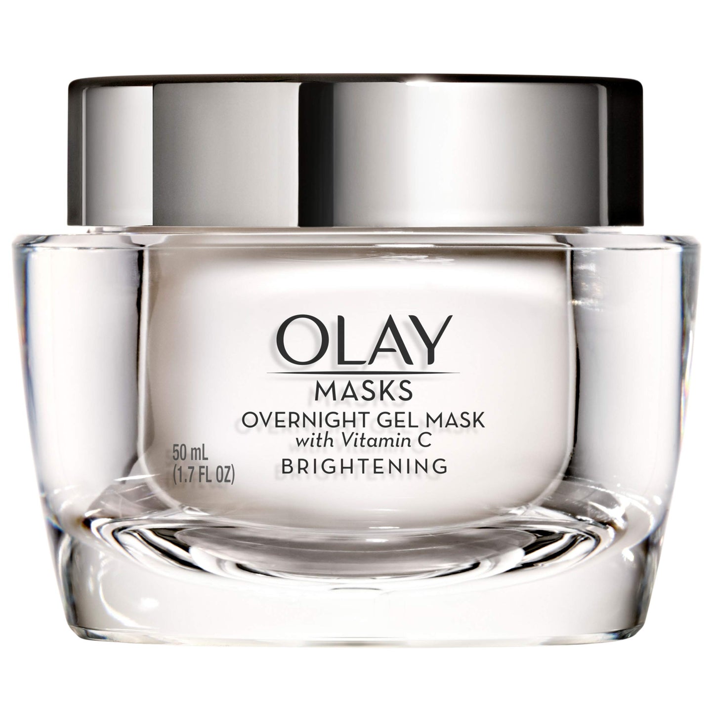 Face Mask Gel by Olay Masks, Overnight Facial Moisturizer with Vitamin E and Hyaluronic Acid for Hydrating Skin, 1.7 Fl Ounce