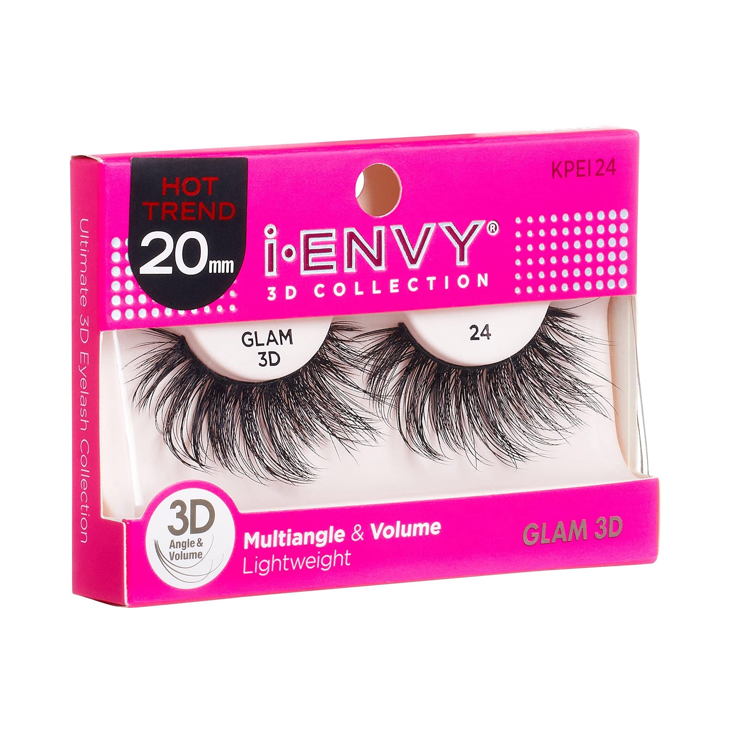 i-Envy False Eyelashes 3D Glam Collection Multi-angle & Volume Lashes