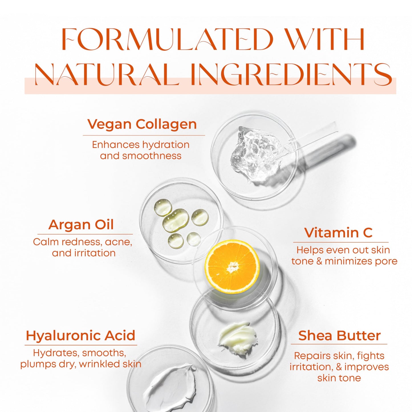 Skin 2.0 Vitamin C & Collagen Face Moisturizer - Hydrating Anti Aging Cream for Smooth & Radiant Skin, Firms & Revives Dull Complexion - Dermatologist