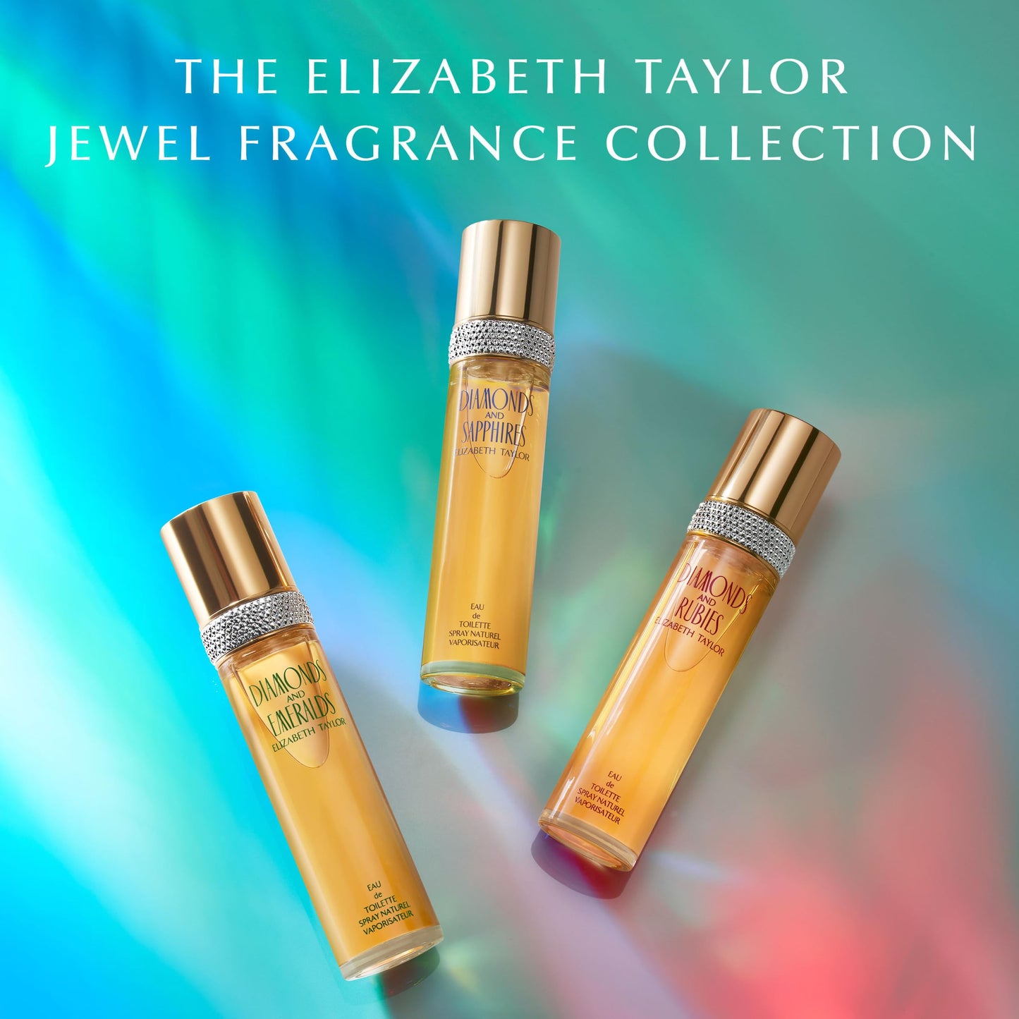 Elizabeth Taylor Women's Perfume, Diamonds and Rubies, Eau De Toilette EDT Spray, 3.3 Fl Oz
