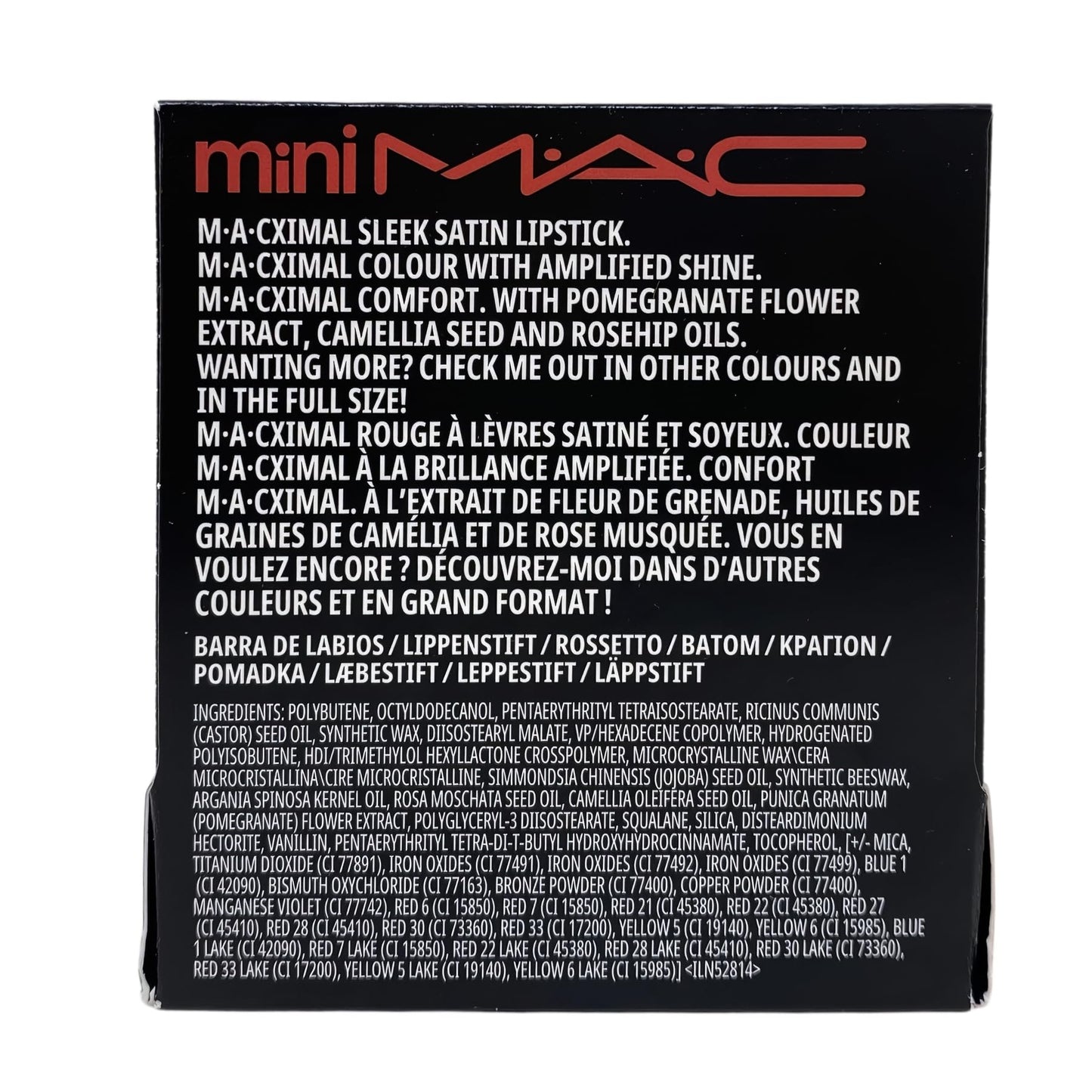 MAC M·A·C Cosmetics Mini M·A·Cximal Satin Lipstick - 826 Brick-O-La (0.05 oz / 1.5 g)