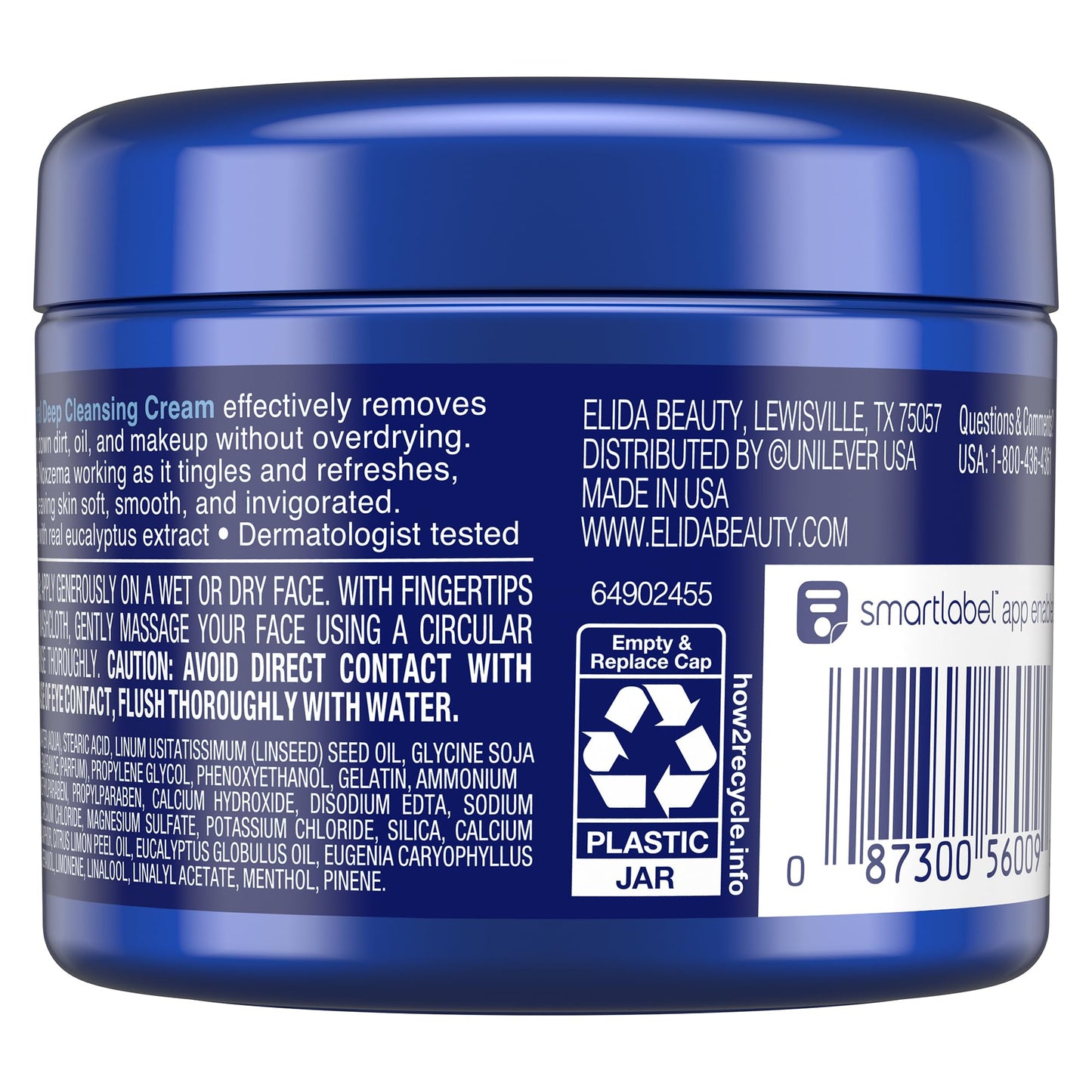 Noxema Original Jar, With Eucalyptus Extract, for Cleansing, 2 oz. (Pack of 3)