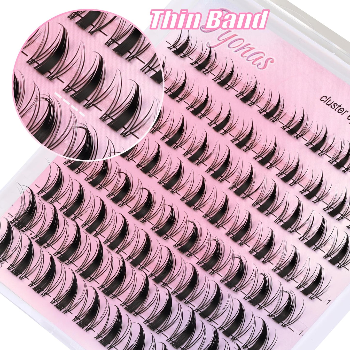 Fyonas Manga Lash Clusters Spiky Eyelash Clusters C Curl Cluster Eyelash Extensions 10-16mm Anime Individual Lashes Wet Look Lashes Clusters Beauty and Personal Care Fyonas