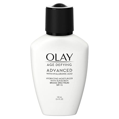 Olay Age Defying Advanced with Hyaluronic Acid Hydrating Moisturizer Spf 15, 3.4 Fluid Ounce