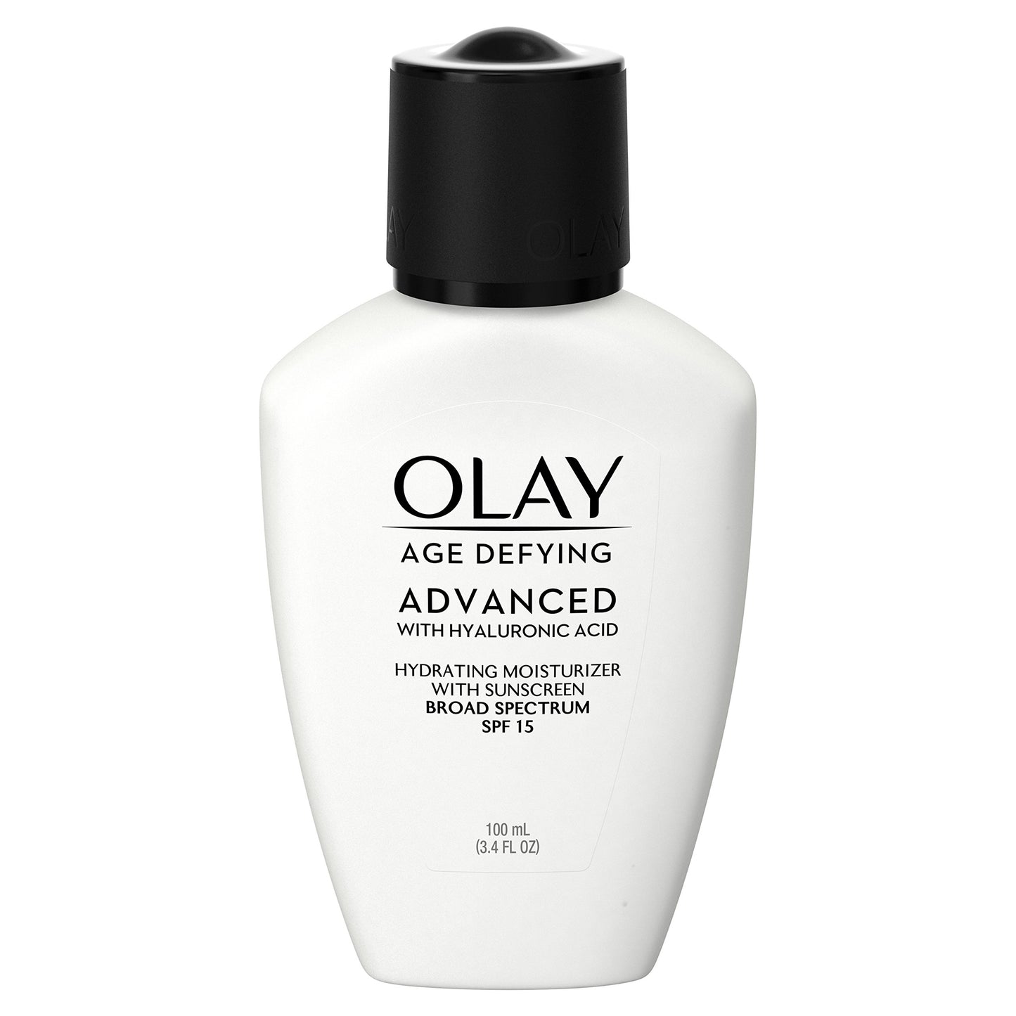 Olay Age Defying Advanced with Hyaluronic Acid Hydrating Moisturizer Spf 15, 3.4 Fluid Ounce