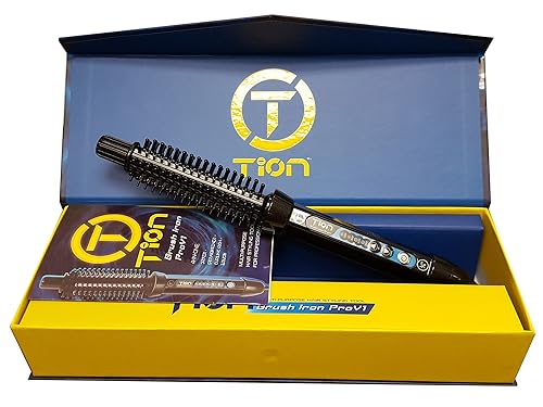 Tion 3/4 Ceramic Ionic Hot Curl Heat Roller Brush
