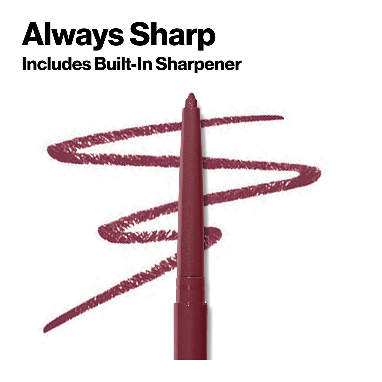 Revlon ColorStay Lipliner with Sharpener, Plums 060, 0.01 Ounce (28 g)