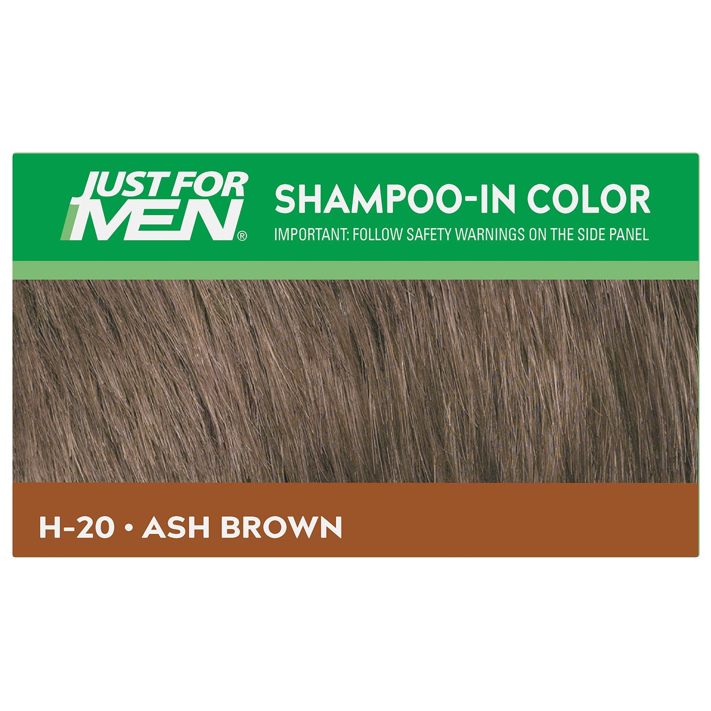 JUST FOR MEN Hair Color H-20 Ash Brown 1 Each (Pack of 12)