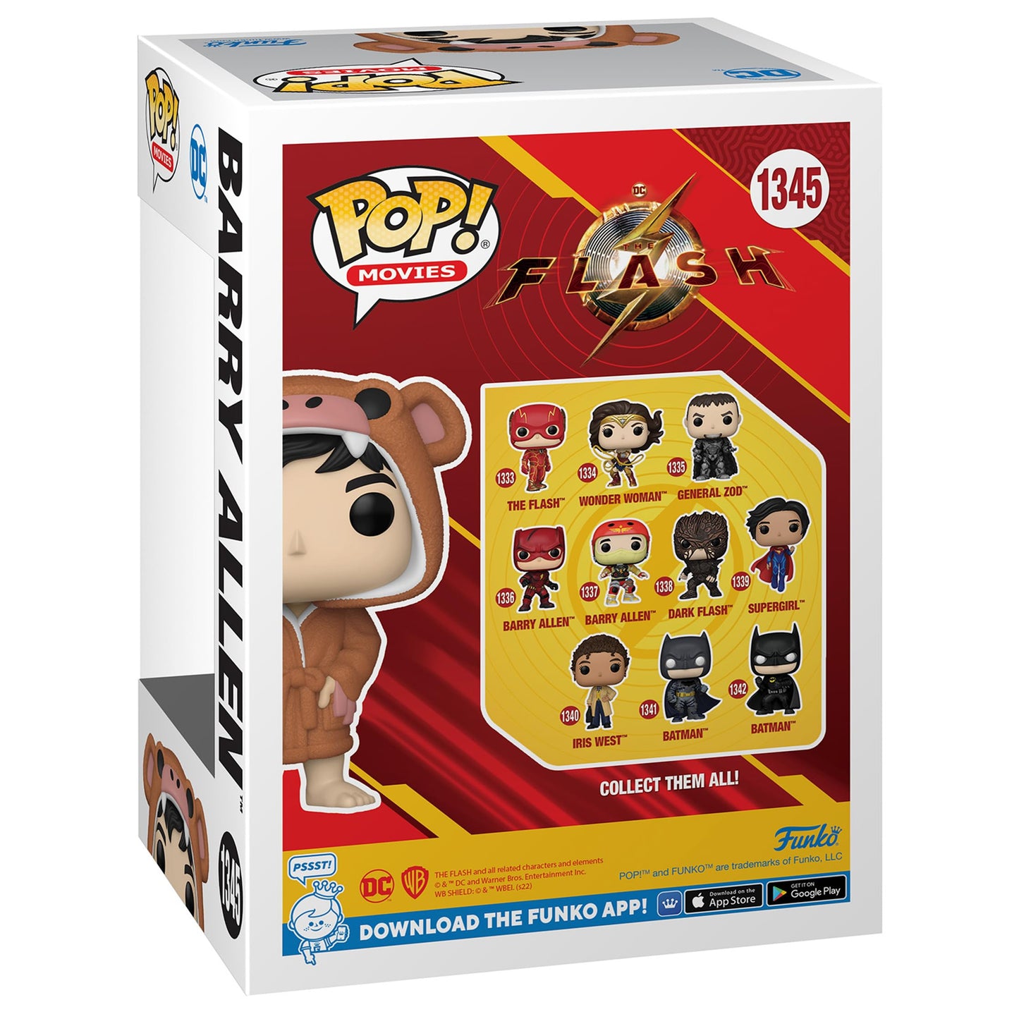 Funko Pop! The Flash - Barry Allen in Monkey Robe Vinyl DC Exclusive Figure #1345