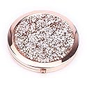 BangBangSing Magnifying Compact Cosmetic Mirror 2.75 Inch Round Handheld Travel Pocket Makeup Mirror