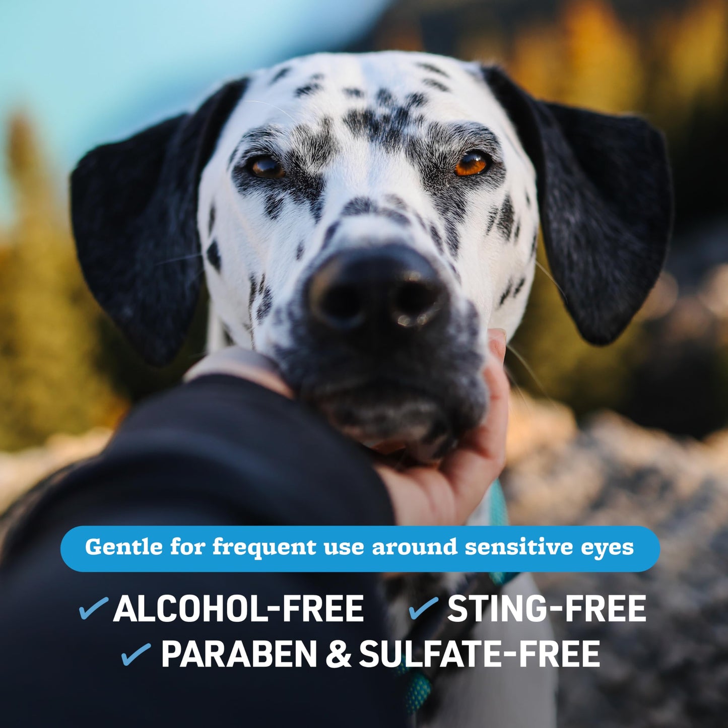 Veterinary Formula Smart Coat Tear Stain Wipes for Dogs & Cats, 100 ct – Gently Remove Eye Debris & Stains, Fragrance-Free, Pre-Saturated