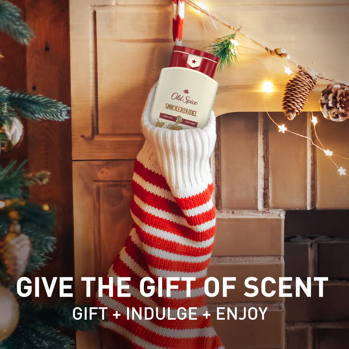 Old Spice Body Wash for Men, Holidudes Holiday Edition, 24/7 Holiday Freshness, Lasting Scent and Rich Lather, Stocking Stuffer, Snickerdudel Sugar Beauty and Personal Care Old Spice
