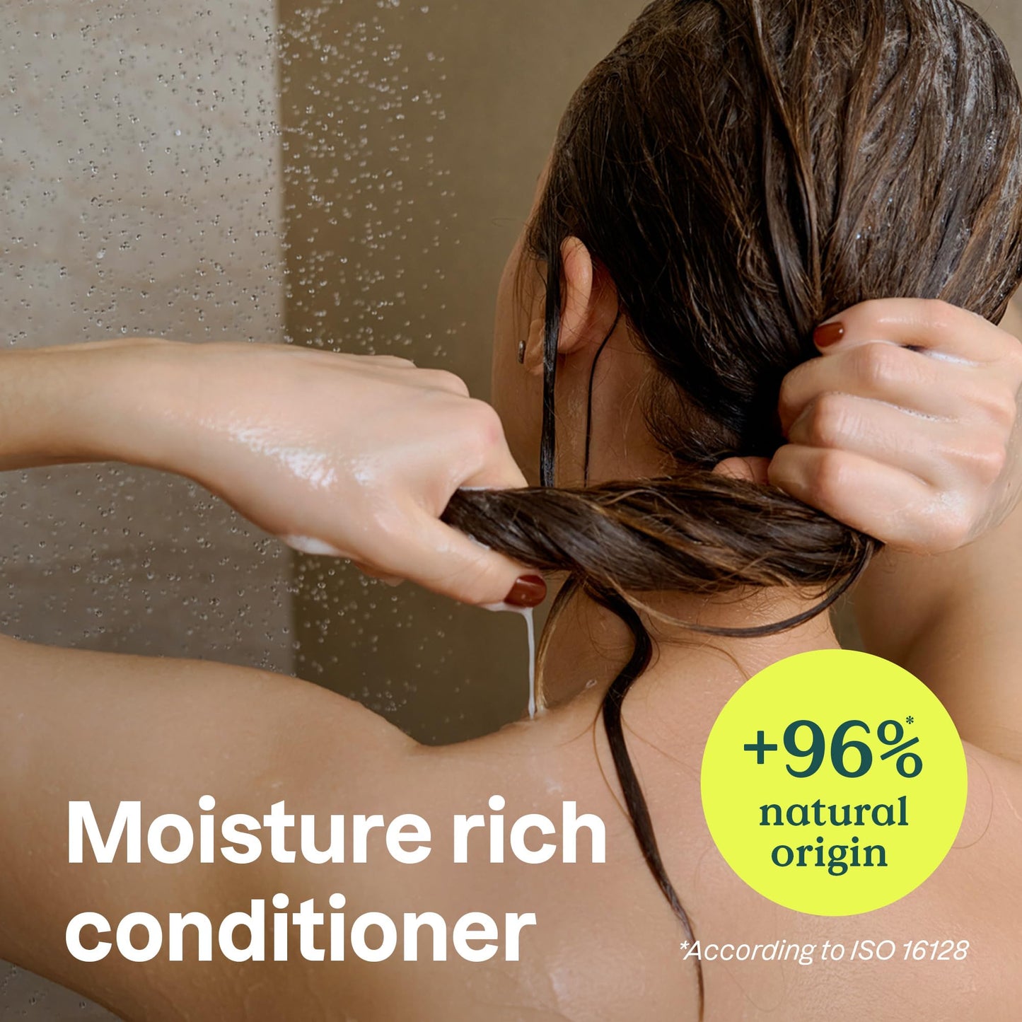 ATTITUDE Moisture Rich Hair Conditioner, For Dry and Damaged Hair, Naturally Derived Ingredients, Vegan Detangler, Dermatologiocally Tested, Quinoa