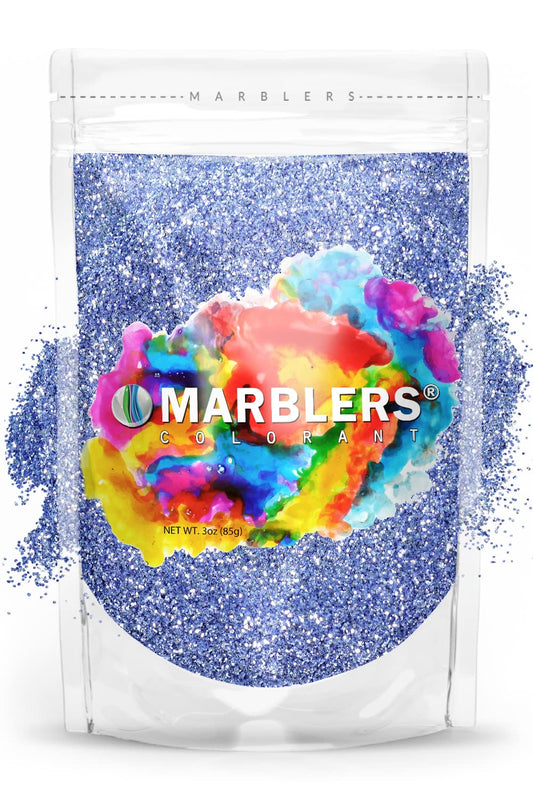 MARBLERS Twinkle Glitter [ICY Blue] 3oz (85g) | Fine | Non-Toxic, Vegan, Cruelty-Free | Face, Body, Eyeshadow, Hair, Festival, Party Makeup | Nail