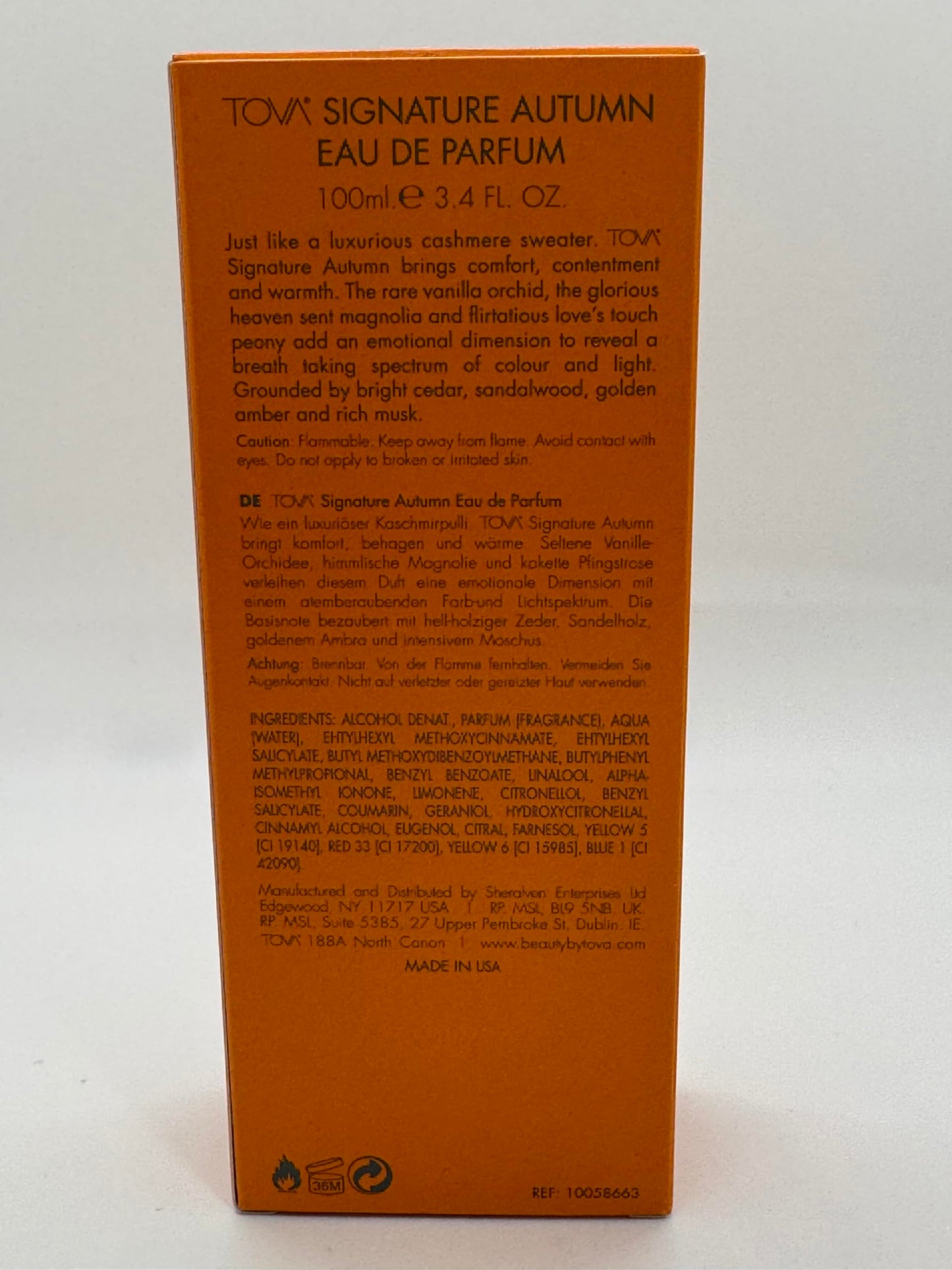 Tova Signature Autumn By Tova, 3.4 Oz EDP Spray for Women