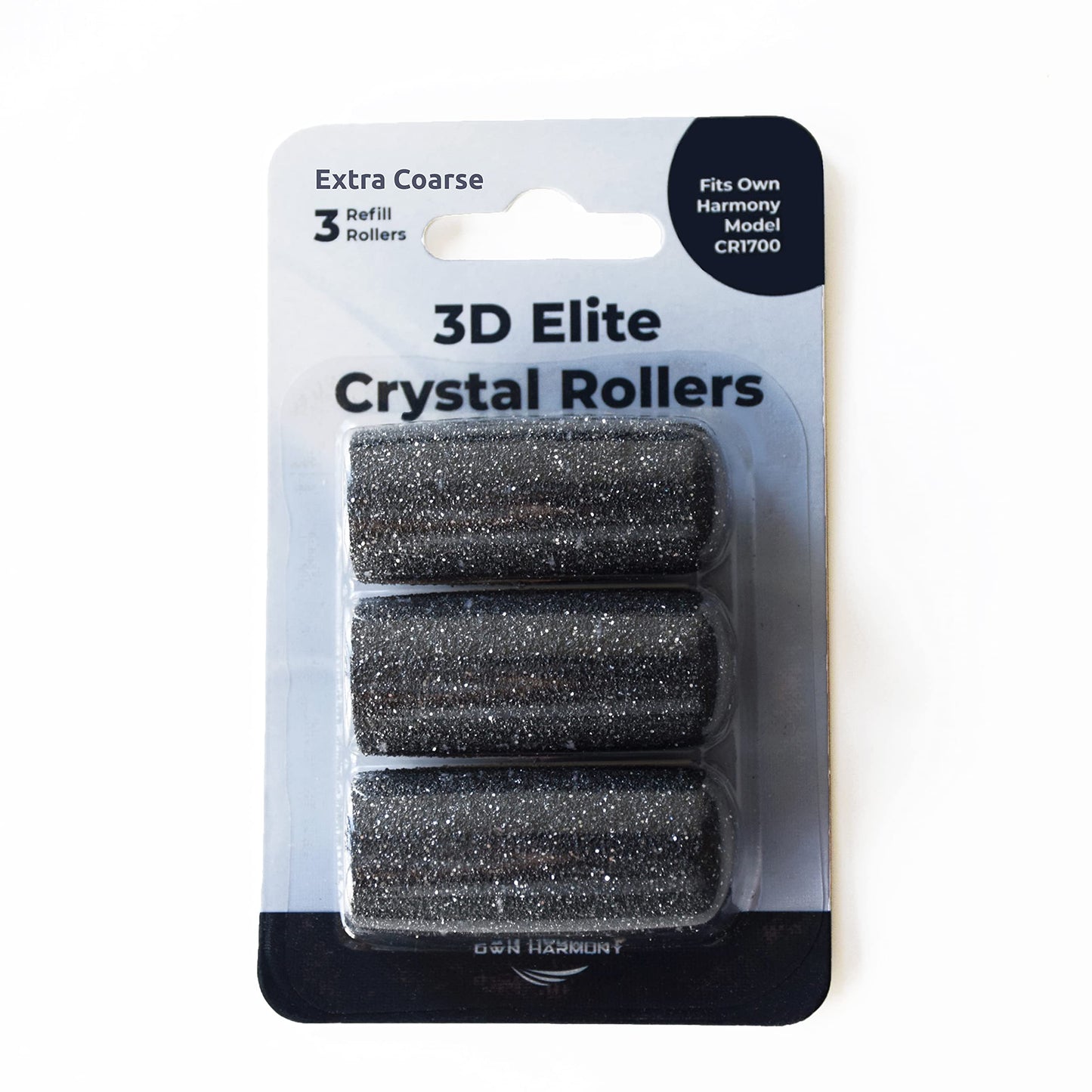 Extra Coarse Refill Rollers by Own Harmony - Best Fit for Electric Callus Remover CR1700: Professional Foot Care for Healthy Feet, Pedicure File Tools