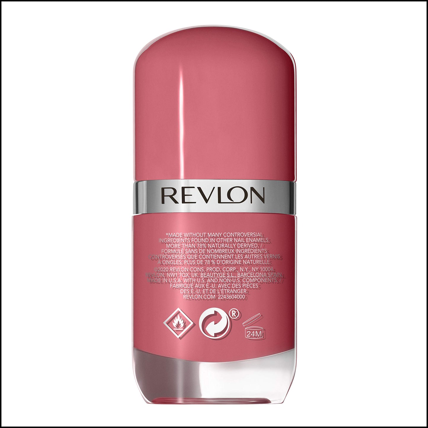 REVLON Ultra HD Snap Nail Color, Natural Rich Glossy Polish, 100% Vegan Formula, No Base or Top Coat Needed, 032 Birthday Suit, 0.27 fl oz