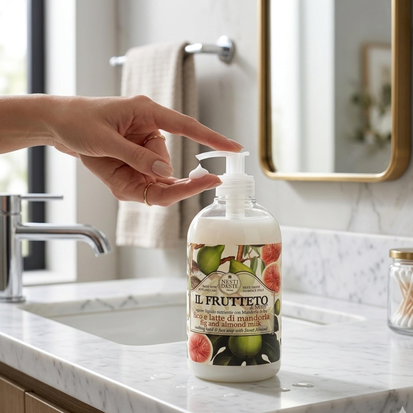 NESTI DANTE Il Frutteto Fig and Almond Milk, Liquid Soap 500 ml