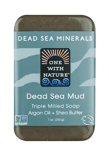 One With Nature Dead Sea Mud Bar Soap, 7 Ounce Beauty & Personal Care One With Nature