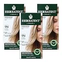 Herbatint Permanent Haircolor Gel, 9N Honey Blonde, Alcohol Free, Vegan, 100% Grey Coverage - 4.56 oz (3 Pack)