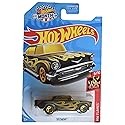 Hot Wheels Flames 6/10 [Black/Gold] '57 Chevy 9/250 2019 Month Card