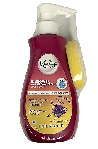 Veet Gel Hair Remover Cream, Sensitive Formula, 13.5 oz (Pack of 10)