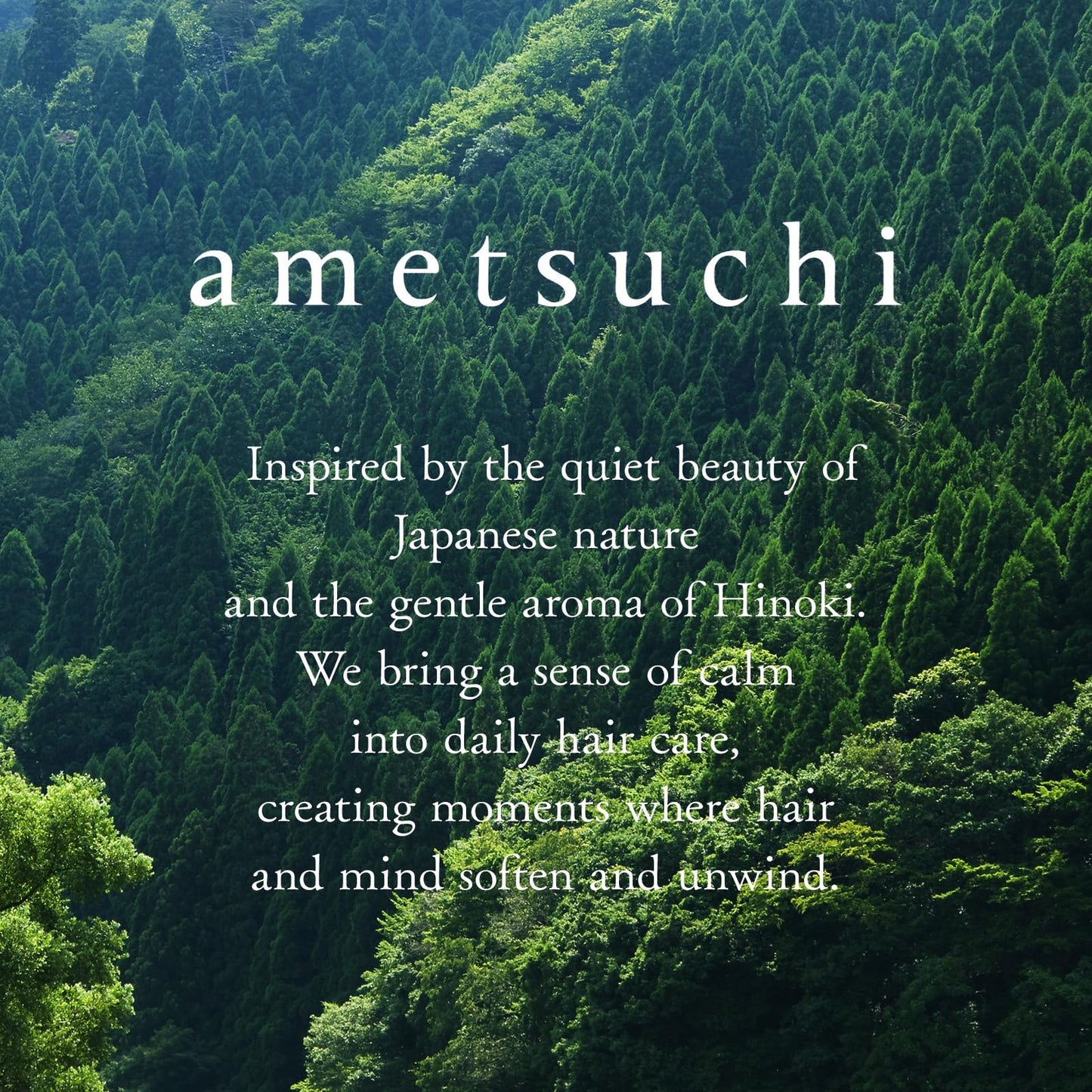 ametsuchi Repairing Hair Serum with Hinoki, Lightweight Oil, Revitalizes Dry or Damaged Hair and restores Shine, Made in Japan