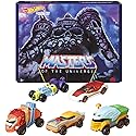 Hot Wheels Masters of The Universe 1:64 Scale Toy Car 5-Pack, Set of 5 Character Vehicles Inspired by He-Man, Skeletor, Man-at-Arms, Beast Man & Teela