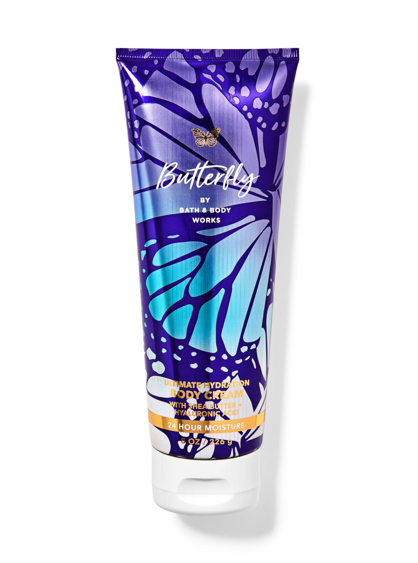 Butterfly Ultimate Hydration Body Cream by Bath and Body Works for Women - 8 oz Body Cream