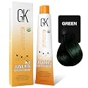 GK HAIR Global Keratin Professional Hair Color Cream Tube (3.4 Fl Oz/100ml) Nourishing & Cleansing Colors for Styling High Performance Long Lasting