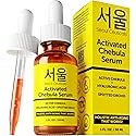 SeoulCeuticals Chebula Active Serum for Face - Korean Skin Care Anti Aging Natural K Beauty Skincare With Hyaluronic Acid + Spotted Orchid
