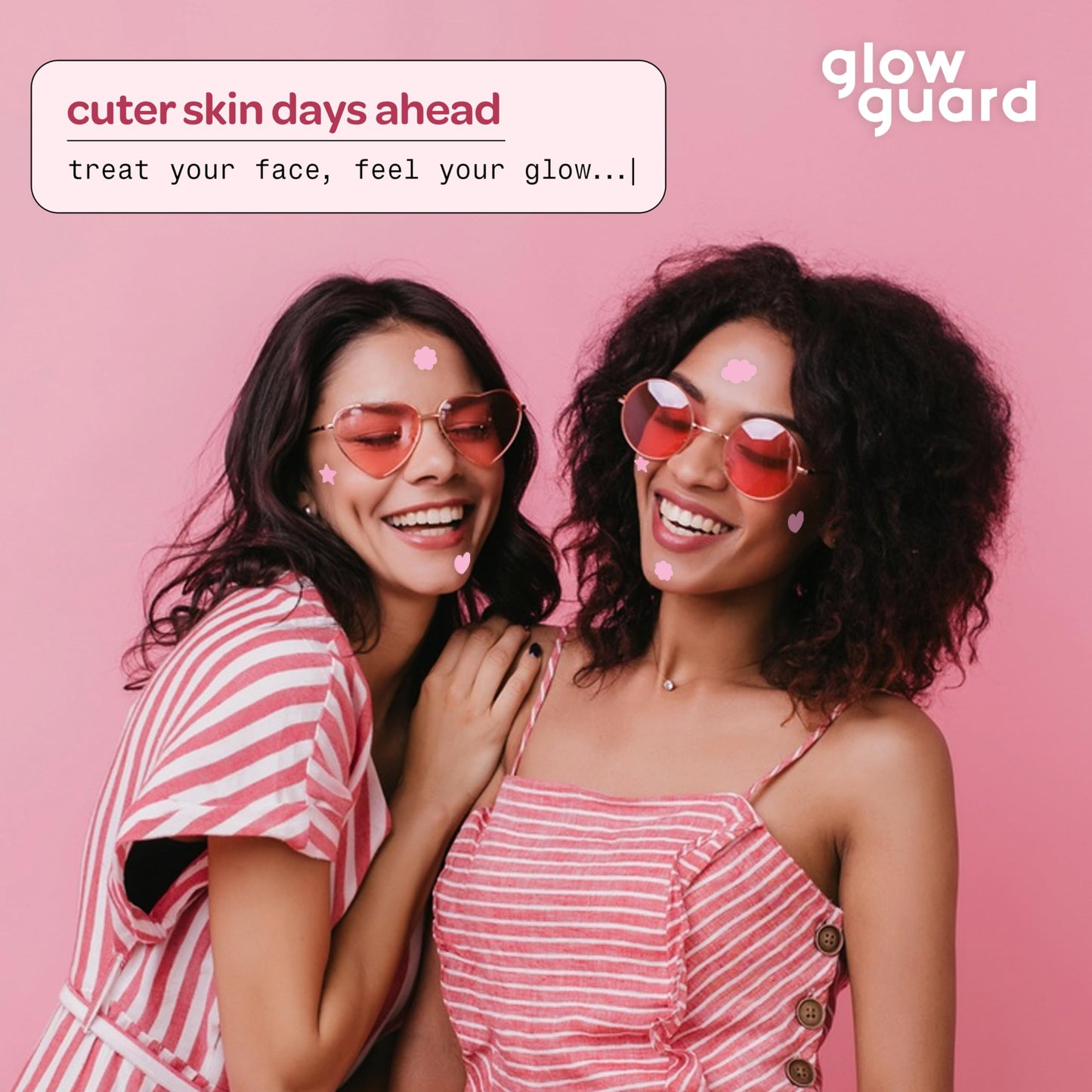 Glow Guard Pimple Patches with Hydrocolloid & Tea Tree Oil - Korean Skin Care, Dermatologist Tested - Absorbs Impurities, Reduces Redness - Vegan