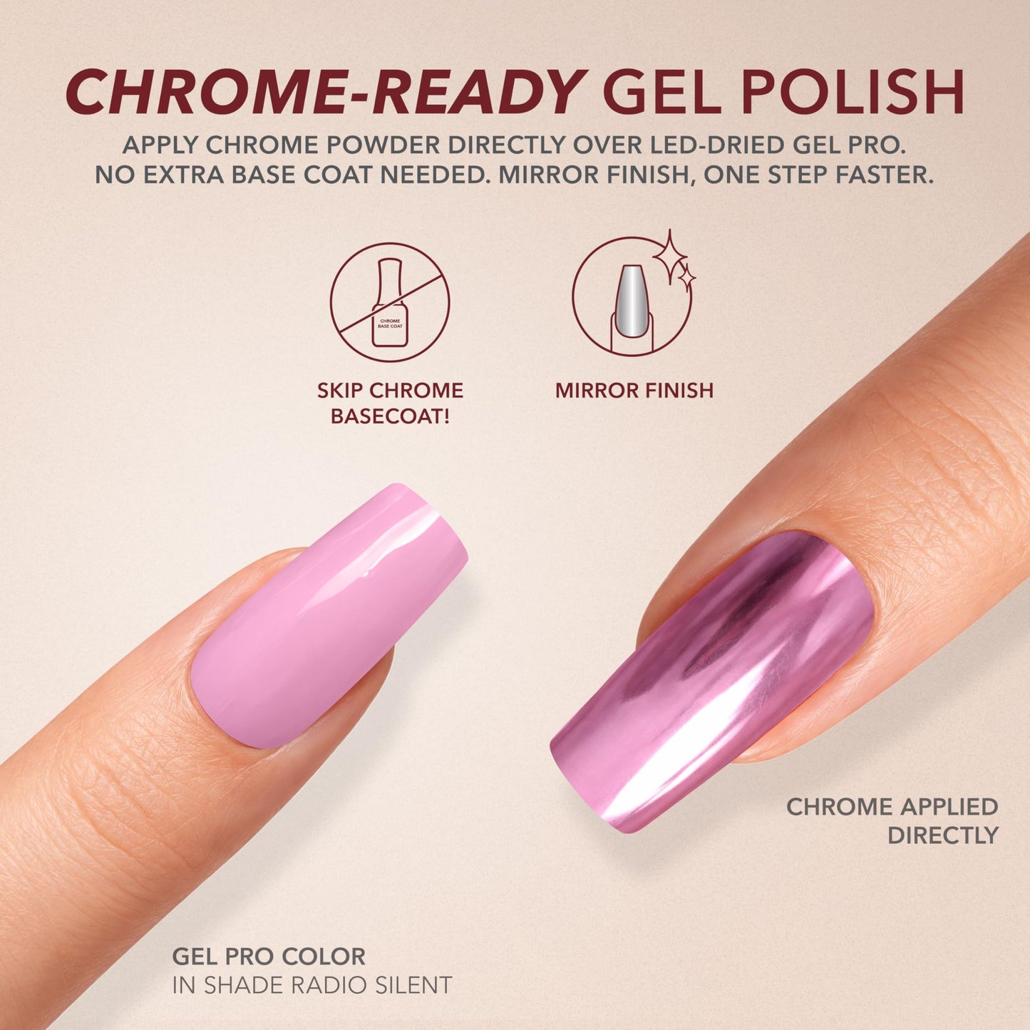KIARA SKY Gel Pro HEMA-Free Gel Nail Polish | Full Coverage, 28+ Day Wear, Self-Leveling, UV/LED Soak-Off, 0.5 fl oz | Vamp It Up #136 Beauty & Personal Care KIARA SKY