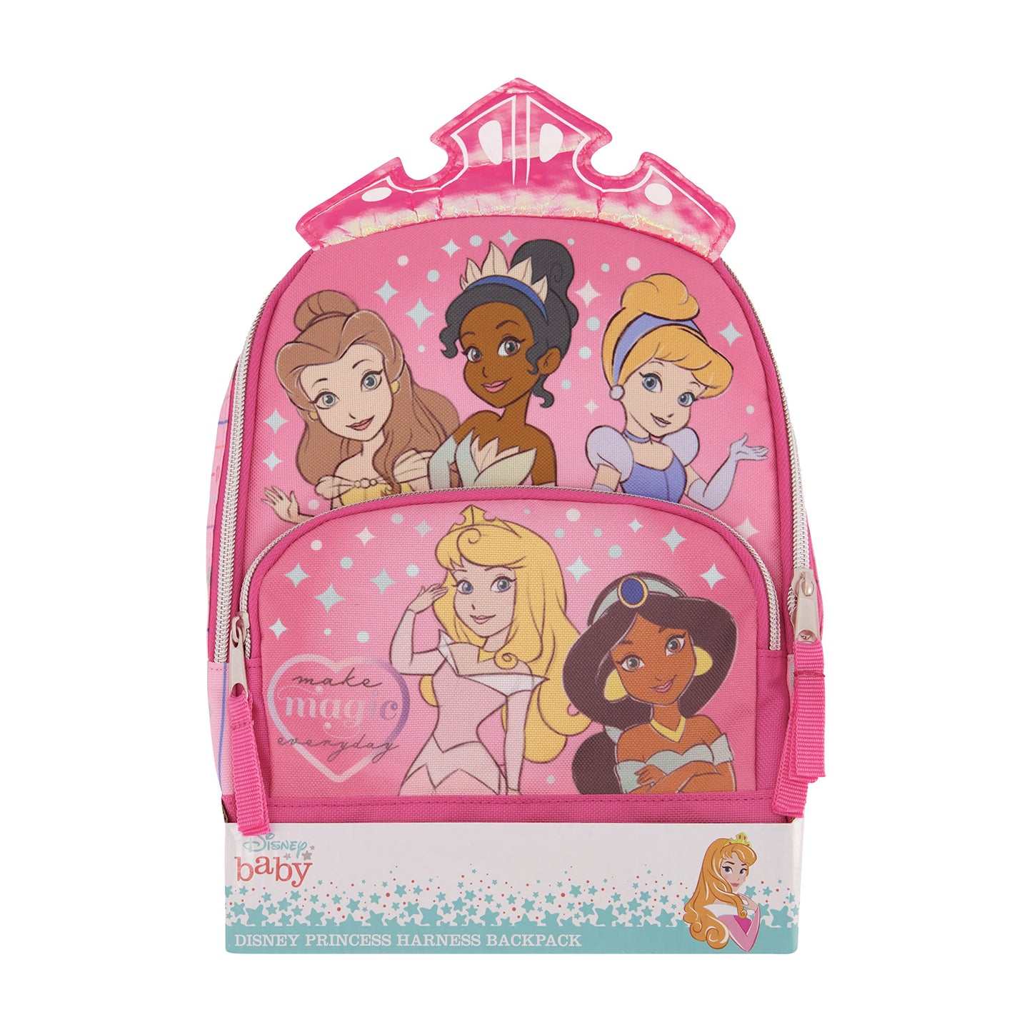Disney Harness Backpack with Removable Tether - Travel Toddler Safety Backpack - Anti-Lost Kids’ Mini Backpack - Kids Baby Harness Backpack for Boys Girls