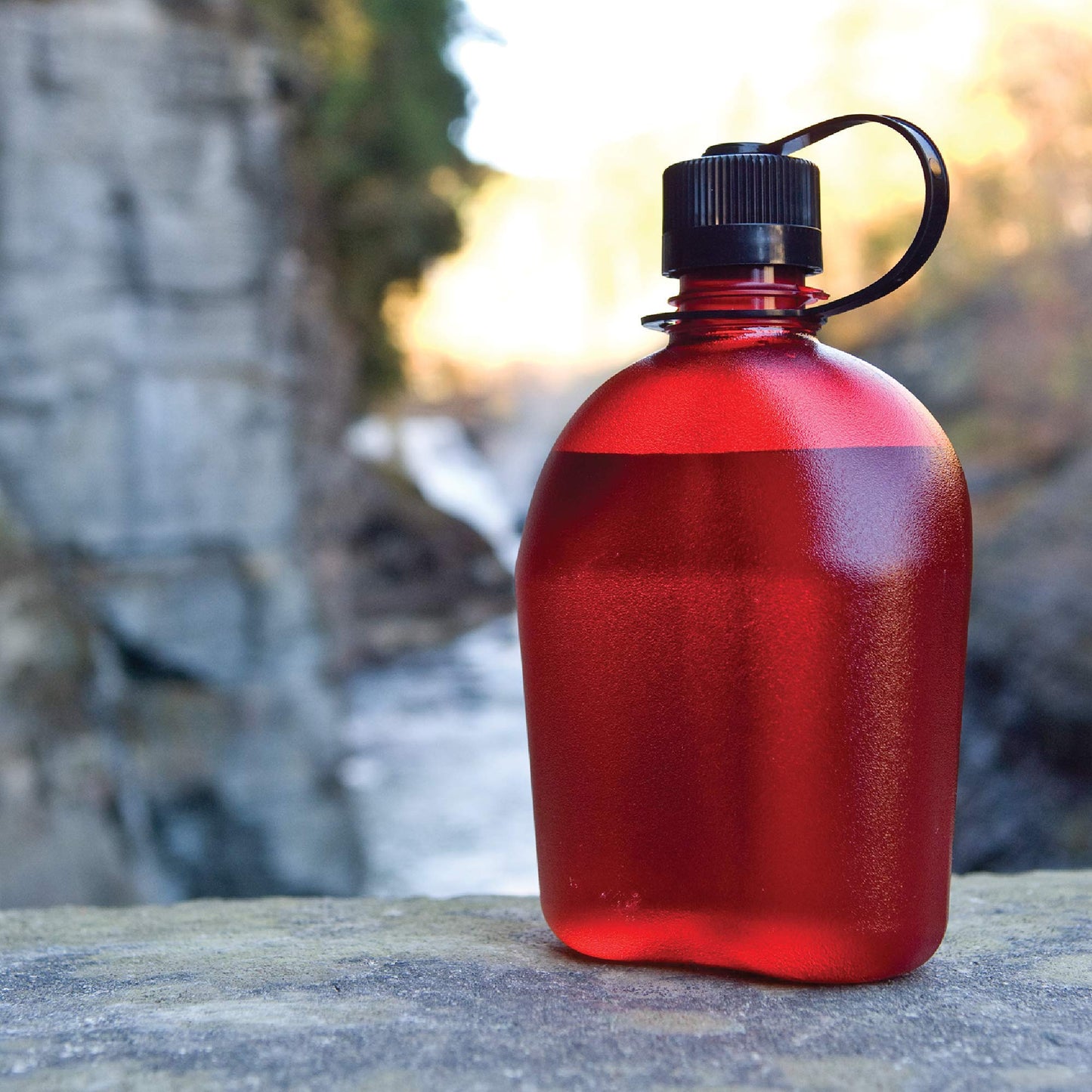 Nalgene Oasis Water Bottle, Blue, 32 oz